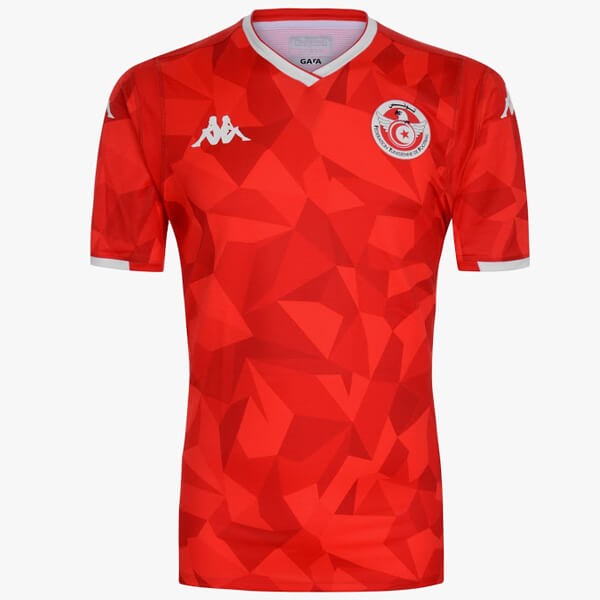Maillot Football Tunisia Exterieur 2019 Rouge